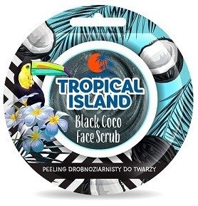 MARION TROPICAL ISLAND Black Coco Peeling drobnoziarnisty do twarzy 8G
