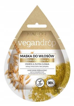 Marion Vegandrop Maska do Włosów Odbudowująca 20 ml
