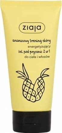 Ziaja ananasowy energetyzujący żel pod prysznic szampon 2w1 160 ml